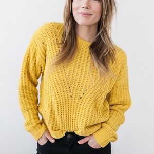 NEW Cozy Chunky Chenille Sweater